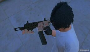 GTA 5 Weapon Mod: Cherry Blossom Peacekeeper Replace / Fivem LOW Poly (Image #3)