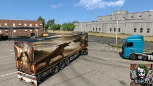 ETS2 Mod: DOG Trailer Skin 01 (BY Joker) 1.49 (Image #3)