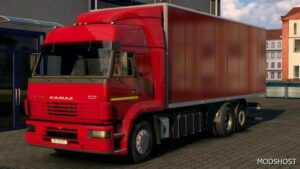 ETS2 Kamaz Truck Mod: MTG Kontinent V3.2 (Featured)