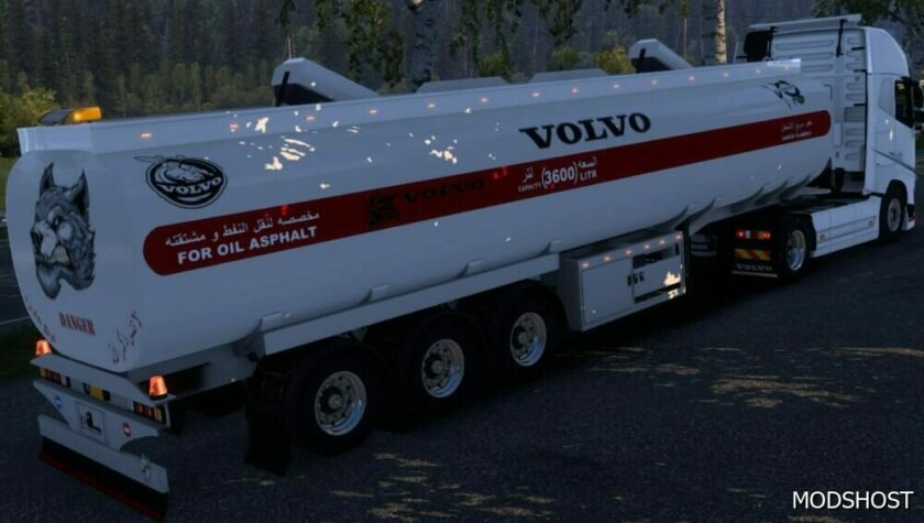 ETS2 Trailer Mod: Iraqi OIL Tanker 1.49 (Featured)