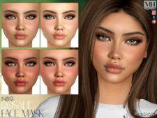 Sims 4 Skintone Mod: Rosalie Face Mask N89 (Featured)