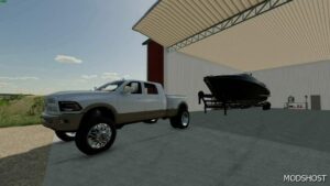 FS22 Mod: Riveria Boat and Trailer (Featured)