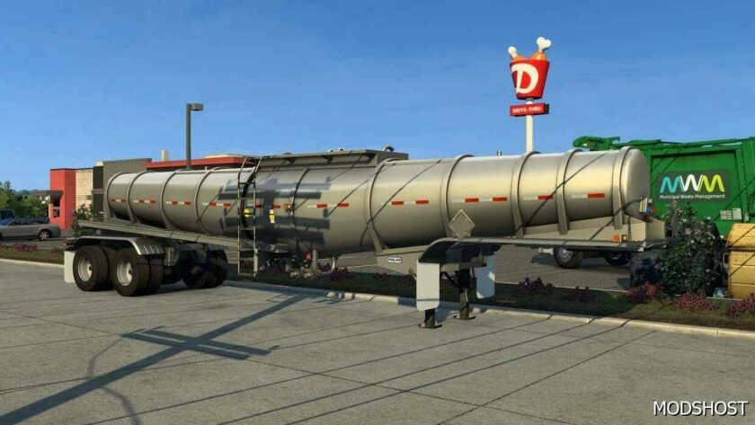 ATS Trailer Mod: Polar Deep Drop Tanker 1.49 (Featured)