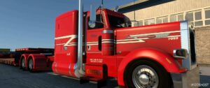 ATS Mod: Red Skin for Pinga 389 1.49 (Image #5)