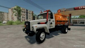 FS22 Truck Mod: GAZ-3307 V1.0.0.4 (Featured)