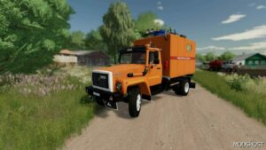 FS22 Truck Mod: GAZ-3307 V1.0.0.4 (Image #4)