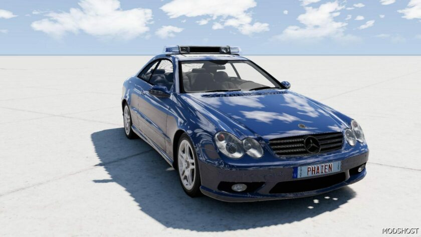 BeamNG Car Mod: Mercedes CLK (C209) 0.31 (Featured)