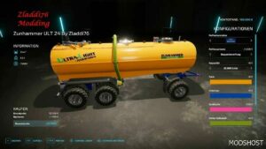 FS22 Zunhammer Trailer Mod: ULT 24 (Image #4)