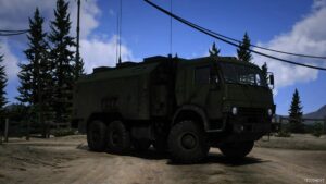 GTA 5 Vehicle Mod: 9S552 Mobile Command Post Kamaz Add-On | Lods (Featured)