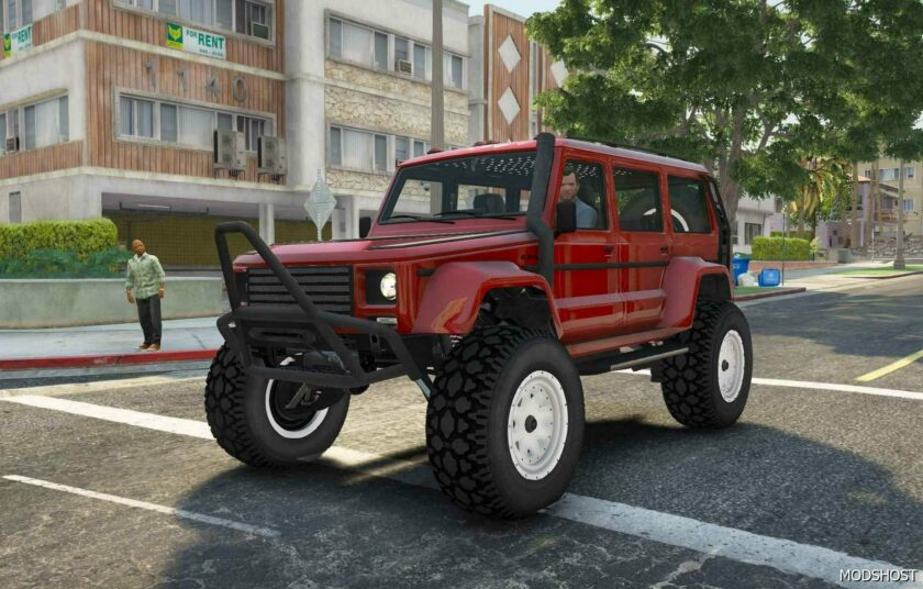 GTA 5 Vehicle Mod: Dubsta B-Wagon 4×4 Add-On|Fivem (Featured)