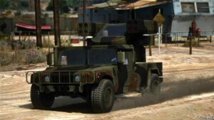 GTA 5 Vehicle Mod: M1097 Avenger Humvee Add-On | Lods (Image #2)