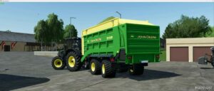 FS22 John Deere Trailer Mod: Rapid 35-100K Forage Wagon (Image #3)