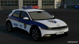 ETS2 Hyundai Car Mod: Ioniq 5 1.49 (Image #2)