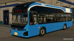 ETS2 Hyundai Bus Mod: Eleccity 2 1.49 (Featured)