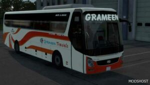 ETS2 Hyundai Bus Mod: Universe 2022 Line Up 1.49 (Featured)