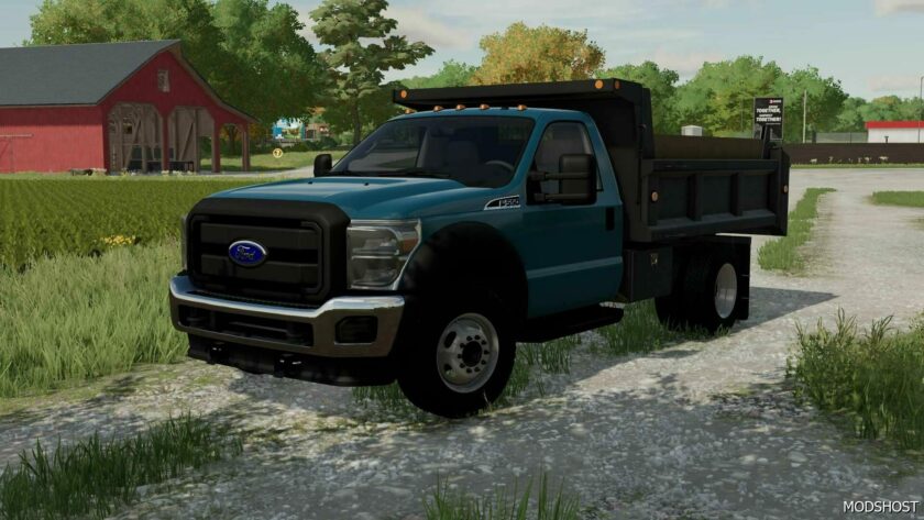 FS22 Ford Truck Mod: F550 Dump (Featured)