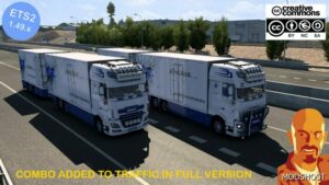 ETS2 DAF Truck Mod: XF116 510 Flower Shuttle 1.49 (Image #2)