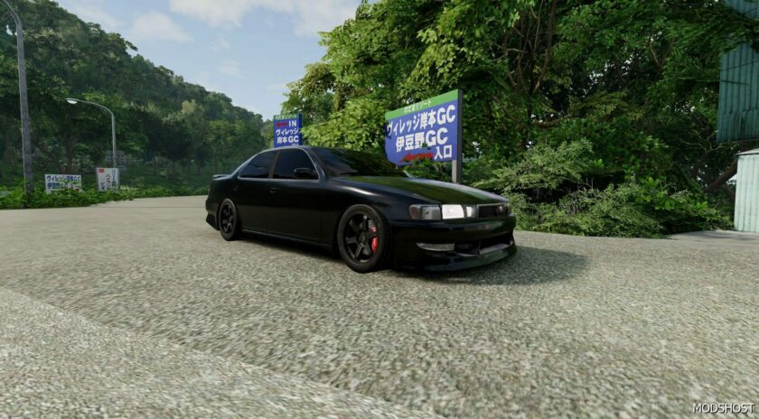 BeamNG Toyota Car Mod: Cresta Tourer V (JZX90) V1.11 FIX 0.31 (Featured)