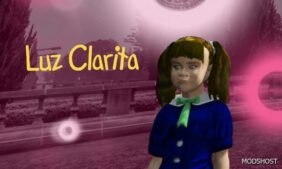 GTA 5 Player Mod: LUZ Clarita (Add-On PED) V1.1 (Featured)