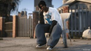 GTA 5 Player Mod: Baggy Jeans for MP Male (Image #2)