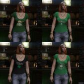 GTA 5 Player Mod: ST. Patrick T-Shirts (Image #4)