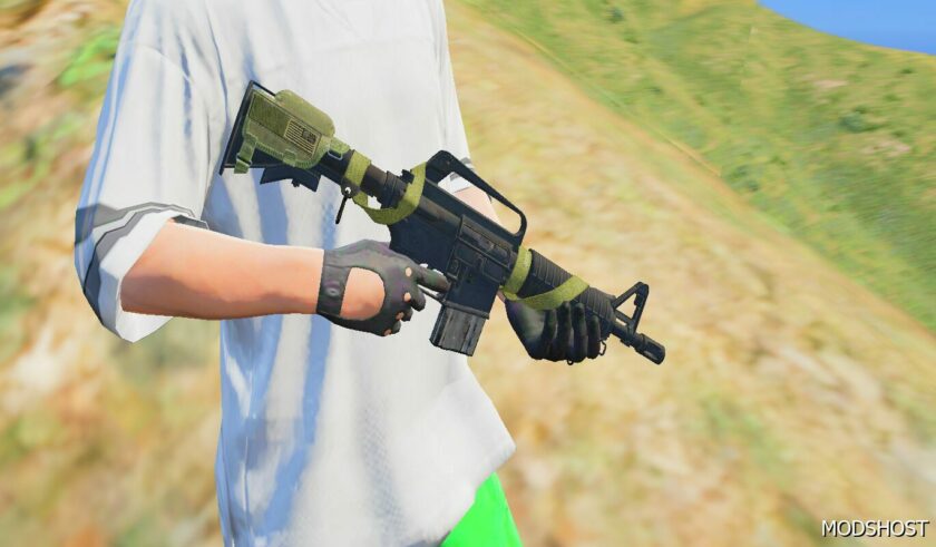 GTA 5 Weapon Mod: XM117 from Cold WAR Replace / Fivem (Featured)