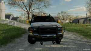 FS22 Car Mod: GMC Sierra 3500 Flatbed 2003 (Image #2)