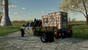 FS22 Car Mod: GMC Sierra 3500 Flatbed 2003 (Image #3)