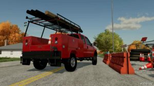 FS22 Ford Car Mod: F350 Service Truck (Image #6)