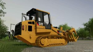 FS22 Caterpillar Forklift Mod: CAT Track Loader Pack V1.1 (Image #4)