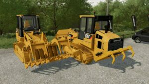 FS22 Caterpillar Forklift Mod: CAT Track Loader Pack V1.1 (Image #5)