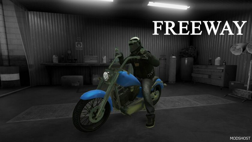 GTA 5 Motorcycle Vehicle Mod: Western Motorcycles Freeway (Add-On) (Featured)