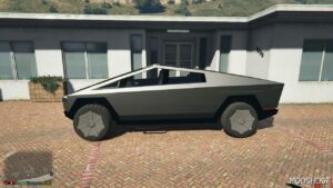 GTA 5 Tesla Vehicle Mod: Cybertruck Add-On (Featured)