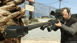 GTA 5 Weapon Mod: Barrett M82A1A Replace (Featured)