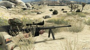 GTA 5 Weapon Mod: Barrett M82A1A Replace (Image #5)