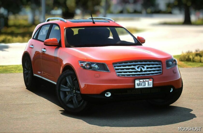 GTA 5 Infiniti Vehicle Mod: 2007 Infiniti FX45 Add-On , Tuning , Livery (Featured)