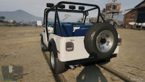 GTA 5 Jeep Vehicle Mod: CJ5 Renegade Levi’S Add-On | Vehfuncs V (Image #4)