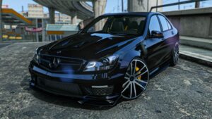 GTA 5 Mercedes-Benz Vehicle Mod: Wheel Mercedes-Benz SL 65 AMG Black Series Replace (Featured)