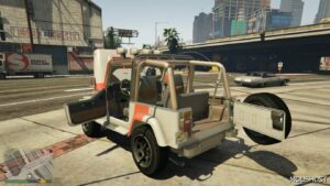 GTA 5 Jeep Vehicle Mod: Jurassic Jeep Add-On V0.4 (Image #3)