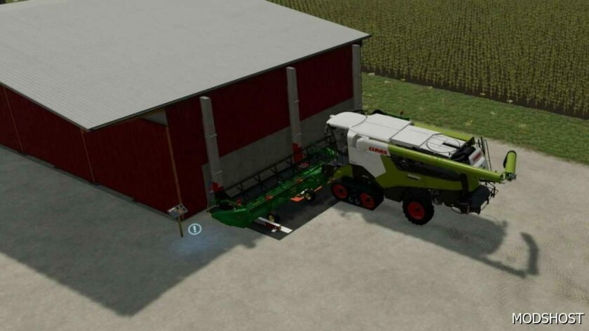 FS22 Mod: Lizard Hydra-Glide XL Header Storage System V1.0.0.1 (Featured)