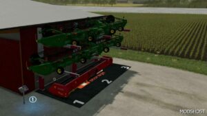 FS22 Mod: Lizard Hydra-Glide XL Header Storage System V1.0.0.1 (Image #3)