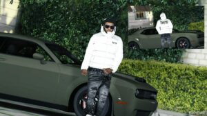 GTA 5 Player Mod: Puffer Jacket Trapstar for Franklin (Image #3)