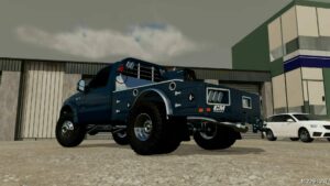 FS22 Ford Car Mod: F550 Flatbed V1.1 (Featured)