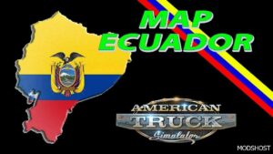 ATS Mod: Ecuador Map V5.71 1.49 (Featured)