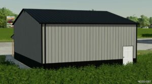 FS22 Placeable Mod: 32×40 Shed with Porch (Image #3)