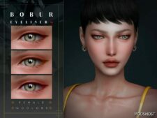 Sims 4 Female Makeup Mod: Smoky Eyeliner (Featured)