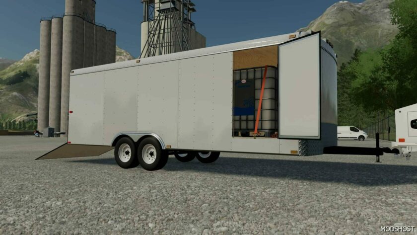 FS22 Mod: Enclosed Trailer V1.0.0.1 (Featured)