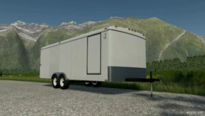 FS22 Mod: Enclosed Trailer V1.0.0.1 (Image #2)