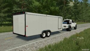 FS22 Mod: Enclosed Trailer V1.0.0.1 (Image #3)