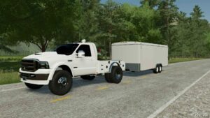 FS22 Mod: Enclosed Trailer V1.0.0.1 (Image #4)